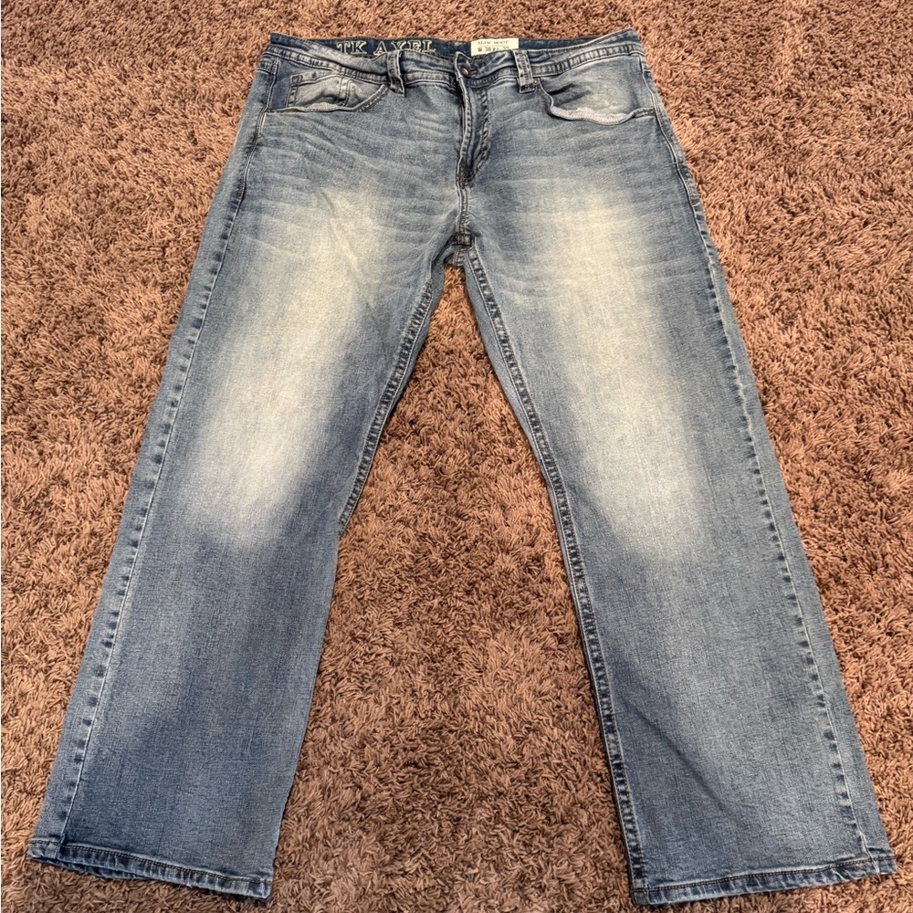 Men's Relaxed Fit Light Blue Jeans